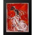 thumbnail image 2 of Wiley, Marta 19x24 Black Modern Framed Museum Art Print Titled - Red Dancer- Cadmium, 2 of 5