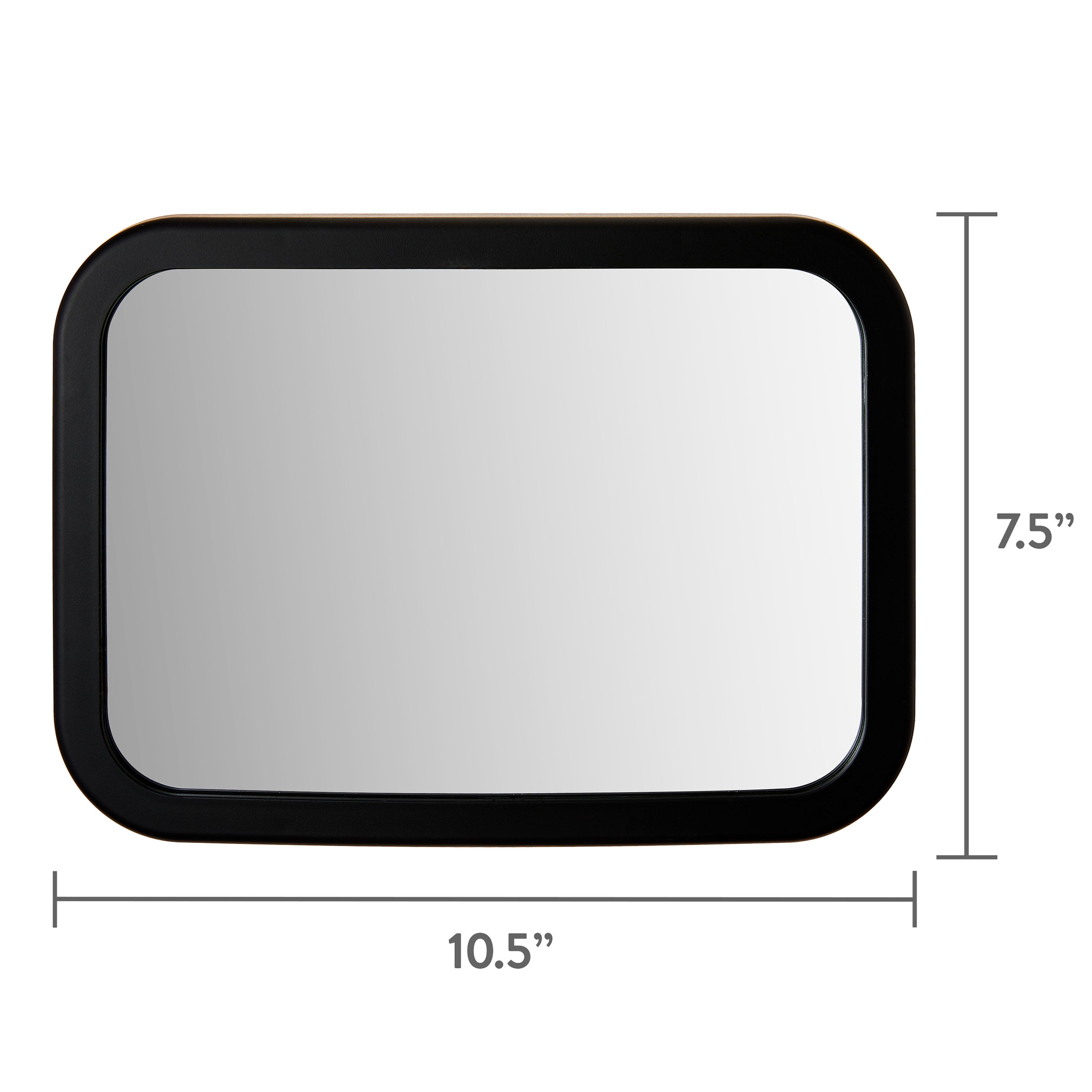 Parent's Choice 360 Pivot Mirror for Baby/Infant in the Car, Easy Installation, Adjustable, Black