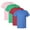 Bright Color 4 Pack, variant on Hanes Men's Authentic Short Sleeve T-Shirt, Assorted Crewneck T-Shirt 100% Cotton Jersey Bulk Tee Shirt, Mix Tees (Dark+Bright Color 4 Pack, XL)