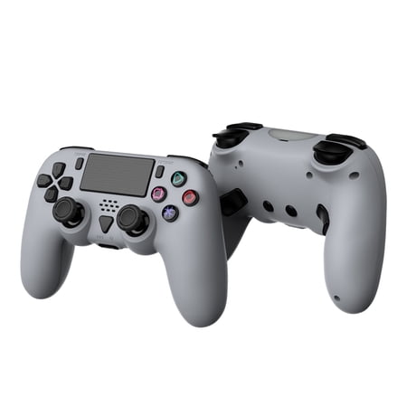 SYJUPY Dual Sense Controller Wireless for PS5, The Gamepad Compatible with Playstation/PC ./BT5.0/Asymmetrical Motor Vibration,White(35137)