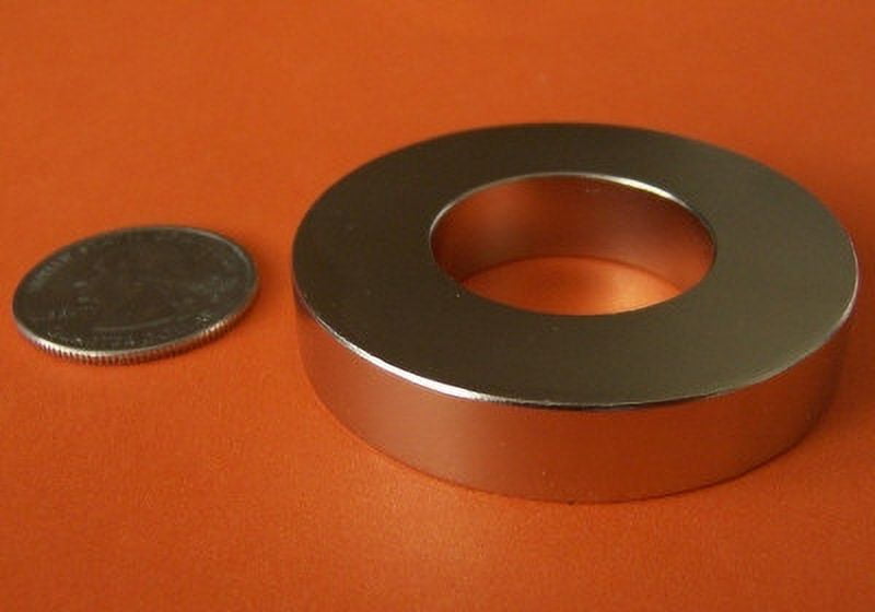 Applied Magnets Neodymium Magnet 2-Inch OD x 1-Inch ID x 1/4-Inch Ring