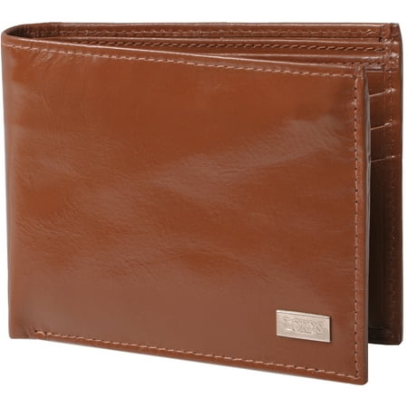 Daxx Men's Genuine Leather Horizontal Flap Bi-fold Wallet