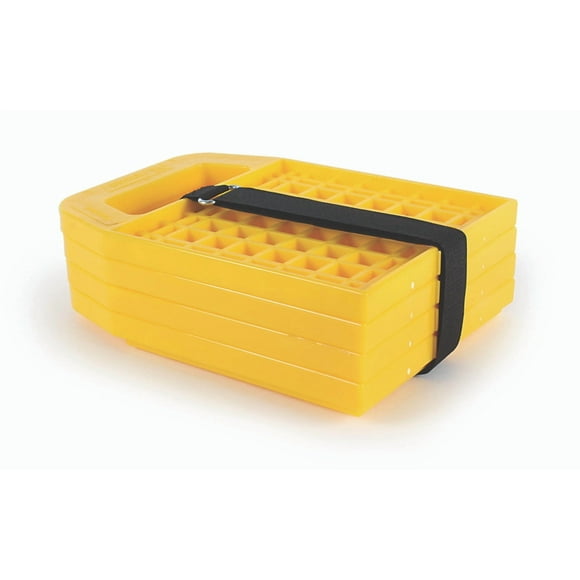 Camco Trailer Stabilizer Jack Stand Pad 44595 6.2 Inch x 6.2 Inch; Polypropylene; Set Of 4