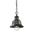 thumbnail image 2 of 2514-PBZ Millennium Lighting Kings Bay - 1 Light Outdoor Hanging Lantern-12.75 Inches Tall and 9 Inches Wide-Powder Coat Bronze Finish, 2 of 2
