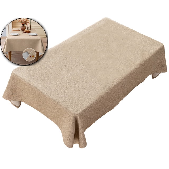 Dvruxg Napperon Imperméable, Ensemble de Napperons Imitation Lin, Napperon de Table à Manger Résistant à l'Huile pour Repas Quotidiens et Occasions Spéciales