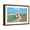 Brown Frame, variant on Art.com Surfer with Long Board, Retro Art Print, 36" x 24"