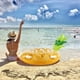 thumbnail image 5 of Boya de piscina con forma de piña, flotador inflable para piscina, flotador inflable grande para playa oceánica, silla de piscina para adultos y niños, colchón de aire para piscina, 5 of 8