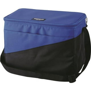 Igloo 6 Can, Convertible Polyester Backpack Lunch Bag Cooler, Navy Trellis