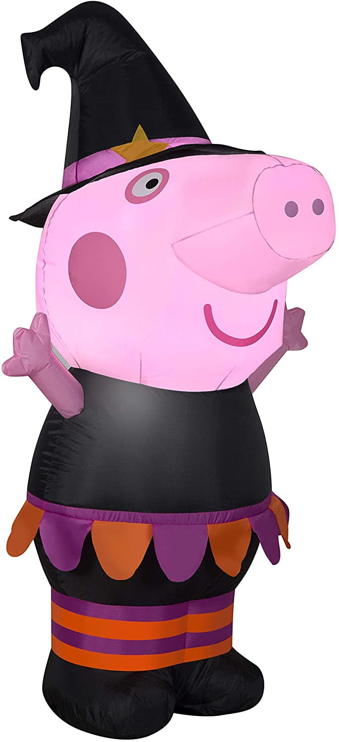 Gemmy 3.5' Airblown Inflatable Halloween Peppa Pig - Walmart.com