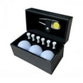 thumbnail image 6 of BESTSKY 1 Set Golf Gift Box with 3 Balls, 6 Tees, Metal Divot Repair Tool, Hat Clip - Golf Accessories Kit - Faux Leather Case - Men and Women - Professional Beginner Golfer Gift, 6 of 6