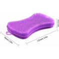 thumbnail image 2 of Jinsinto Multipurpose Kitchen Silicone Sponge Multi Cleaning Brush Squeegee Cleaning Tools Reusable Kitchen Sponge Anti Bacterial Silicone Sponge 6 Pieces 12X6.5cm, 2 of 5