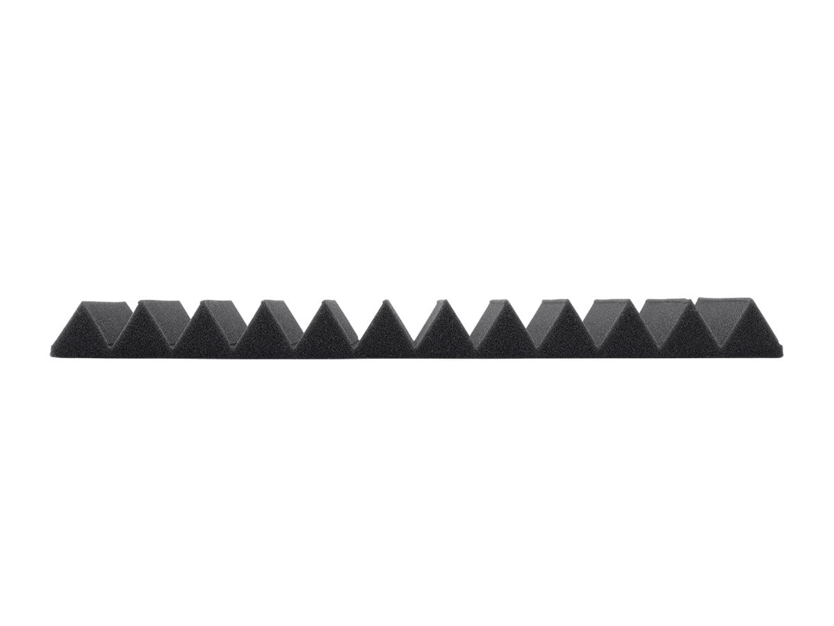Monoprice Studio Wedges Acoustic Foam Panels (12-pack) 1in x 12in x 12in Fire-Retardant, Easy To Install - Stage Right Series