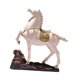 thumbnail image 1 of Escultura de caballo para escritorio, 25 x 7 x 26,5 cm. Color directo, 1 of 9