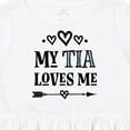 thumbnail image 4 of Inktastic My Tia Loves Me Childs Girls Toddler Dress, 4 of 5