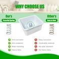 thumbnail image 2 of Hopet Tofu Press, Bricks Firm Tofu or Extra Firm Tofu, Improve Flavor and Texture, Tofu Drainer Mess-free Design DIY Tofu Maker, 2 of 5