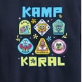 thumbnail image 3 of Kamp Koral - Kamp Koral Patches - Toddler & Youth Crewneck Fleece Sweatshirt, 3 of 6