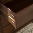 thumbnail image 2 of Pemberly Row 40" Classic Solid Wood 4-Drawer Bedroom Chest in Walnut, 2 of 12