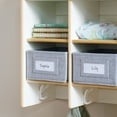 thumbnail image 3 of Guidecraft EdQ 10-Section Wall Mounted Locker, Kids White Wooden Classroom Storage Locker with Divided Cubbies, Compartment Storage with Bins and Hooks for Playroom and Preschool, 3 of 4