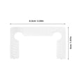 thumbnail image 2 of IFANLANDOR 50Ud Espaciadores Protectores Antideslizantes Para Puertas De Vidrio Con Goma Duradera, 2 of 8