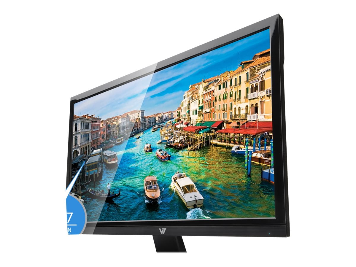 V7 21.5" LED LCD Monitor 16:9 1920 x 1080  Model LED215W2S-9N New! 
