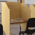thumbnail image 4 of Scranton & Co Starter Study Carrel in Oak, 4 of 9