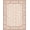 Pink, Pattern 8, variant on ODIKA 8'x10' Washable Area Rug Pink Long Vintage Scroll Border Sage Bathroom Runway Bedside for Living Room, Under Sectional, Family , Durable, Non-Slip