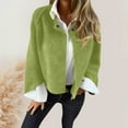 thumbnail image 2 of Women's Casual Long Sleeve Cardigan Jacket Autumn Winter Loose Fit Button Front Solid Color Comfortable Soft Knit Outerwear, 2 of 7