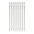thumbnail image 1 of Unique Bargains 8PCS Upholstery Needle Large Eye Extra Long 4in Sewing Needles Straight Hand Needles Easy to Thread, 1 of 5