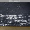 thumbnail image 6 of Ambesonne Night Place Mats Set of 4, Dark Night White Daisies, Standard Size, Dark Blue White, 6 of 6