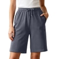thumbnail image 3 of LILIYA Big & Tall Men's Hiking Shorts 7"/9" Lightweight Athletic Shorts Summer Baggy Stretch Quick Dry Casual Shorts with Zipper Pockets, 3 of 7