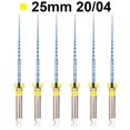 thumbnail image 1 of Dentistry Endo Root Canal Files 21mm 25mm 04 06 Taper Heat Activation Endodontic Files Use For Root Canal Cleaning Dentist Tool, 1 of 5