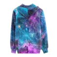 thumbnail image 4 of Renewold Fantasy Starry Mountains Graphic Design Crop Top Zipper Hoodies for Women Size M Fall Sweatshirts Long Sleeve Casual Sweatshirts Jacket Athletic Exercise Sport Jumper with Pocket, 4 of 5