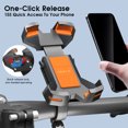 thumbnail image 4 of ODIER Support de Téléphone pour Vélo Anti-Secousse Support de Téléphone pour Moto Réglable, 4 of 8