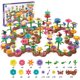 thumbnail image 4 of Juguetes Para Niño Juego de bloques de construcción para jardín infantil de 272 piezas, ideal para armar arreglos florales, juguetes de construcción y ensamblaje intelectual. Juguetes Para Bebe 1 Año, 4 of 8