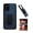 Blue, variant on For HMD Vibe (Straight Talk/ TracFone) Case, Dual Layer Shockproof 360-Degree Rotating Belt Clip Case Cover with Kickstand (Black)