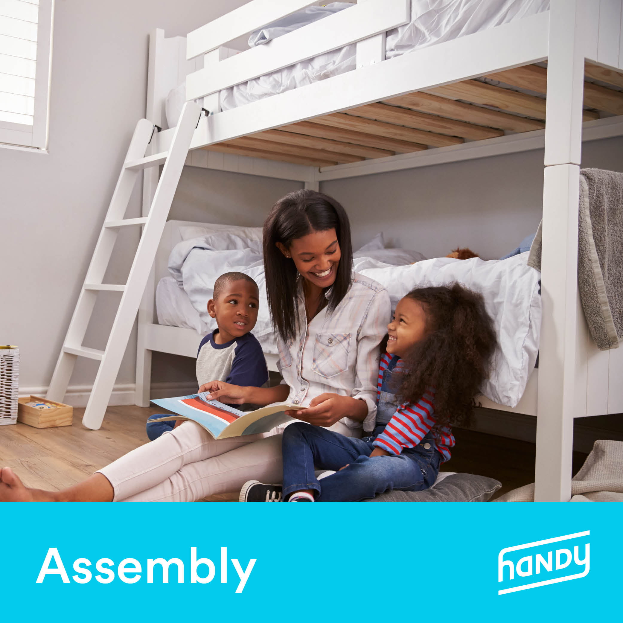 Bunk Bed Assembly By Handy Com, Bunk Bed Assembly