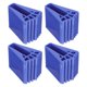 thumbnail image 1 of unbranded 4Ud Protectores De Pies Antideslizantes Para Con Base Ancha Azul Para Uso En Casa, 1 of 8