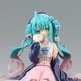 thumbnail image 3 of Original Anime nuevo Hatsune Miku 14cm cantante Virtual Manga estatua figuritas modelo juguetes escritorio de la computadora decoración de pasteles lindos juguetes, 3 of 4