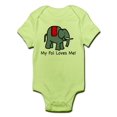 thumbnail image 1 of CafePress - My Foi Loves Me Infant Creeper - Baby Light Bodysuit, 1 of 1
