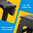 thumbnail image 3 of Taburete plegable ACSTEP de 23 cm de altura para niños y adultos, 3 of 9