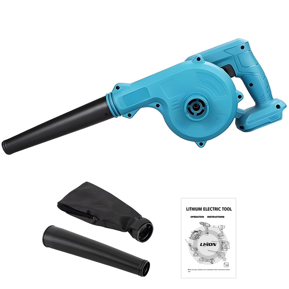 Cordless Leaf Blower, 2 in 1 Mini Electric Leaf Blower, Battery Powered Leaf Blower For Lawn Care, Yard, Blown Leaves and Snow ( Battery Not Included)