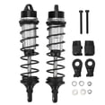thumbnail image 2 of RC Front Shock Absorbers, Aluminium Alloy One Pair RC Front Spring Damper Wear Resistant Threaded Body Easy Installation  for Replacement Black, 2 of 7