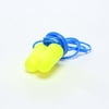 3M Earsoft Foam Earplugs, Corded, Regular Size, Yellow, 200 Pair
