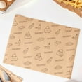 thumbnail image 6 of xaoyunyn 50pcs Disposable Sandwich and Hamburger Wrapping Paper with Waterproof and Oil Absorbent Coated Design,Enhances Dining Experience for and Shops, 6 of 6