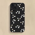 thumbnail image 3 of Funda de silicona con diseño floral de lujo para iPhone 16, 15, 14 Plus, 13 Pro Max, 12, 11, X, XS, XR, 7, 8, 16 Plus, SE, funda suave a prueba de golpes, 3 of 5