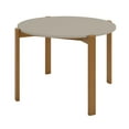 thumbnail image 6 of Gales Round 46.54 Dining Table from Engineered Wood in Beige - Set of 5, 6 of 10