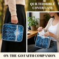 thumbnail image 5 of Xixirimido Bible Cover Case Large Quilted Bible Carrying Case with Handles, Bible Study Supplies & Accessories Christian Gifts for Church, Wolf & Cross, 5 of 7