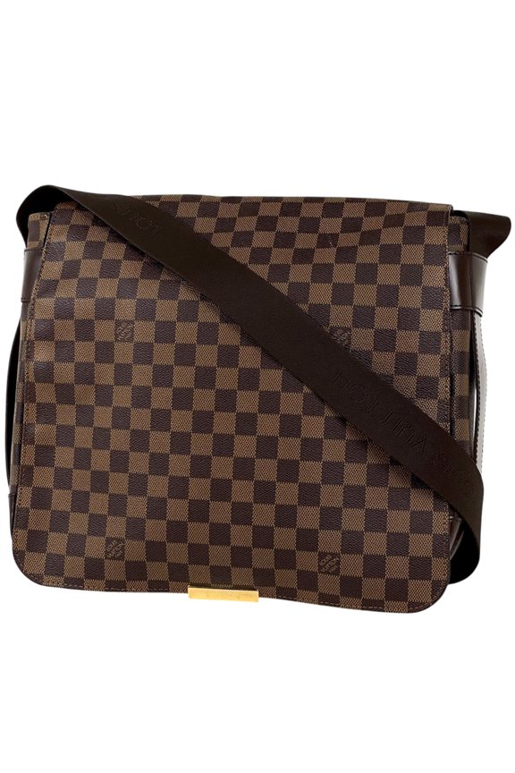 Pre-Owned Louis Vuitton Bastille Shoulder Bag, Damier Brown, N45258, Men's
