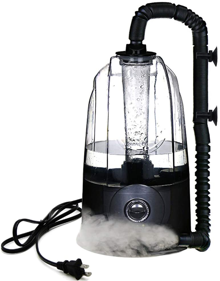Coospider Reptile Fogger Terrariums Humidifier Fog Machine Mister 3L Large Size Ideal for