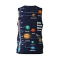 thumbnail image 3 of Gaeub Solar System Men's Mesh Basketball Jersey, Quick-Drying Sleeveless Top S-4XL, Loose Muscle Tank Top -XX-Large, 3 of 9